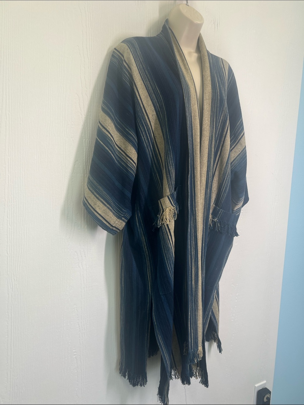 Free People - NWT Odyssey Striped Open Kimono Lightweight Cardigan Size Onesize - Picture 3 of 12